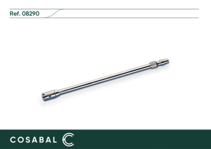 Aspirador de cavidades 260×9,5×15,9 mm.